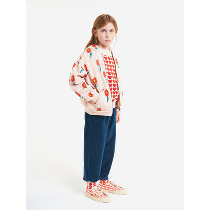 Bobo Choses Flowers All Over Hooded Sweatshirt