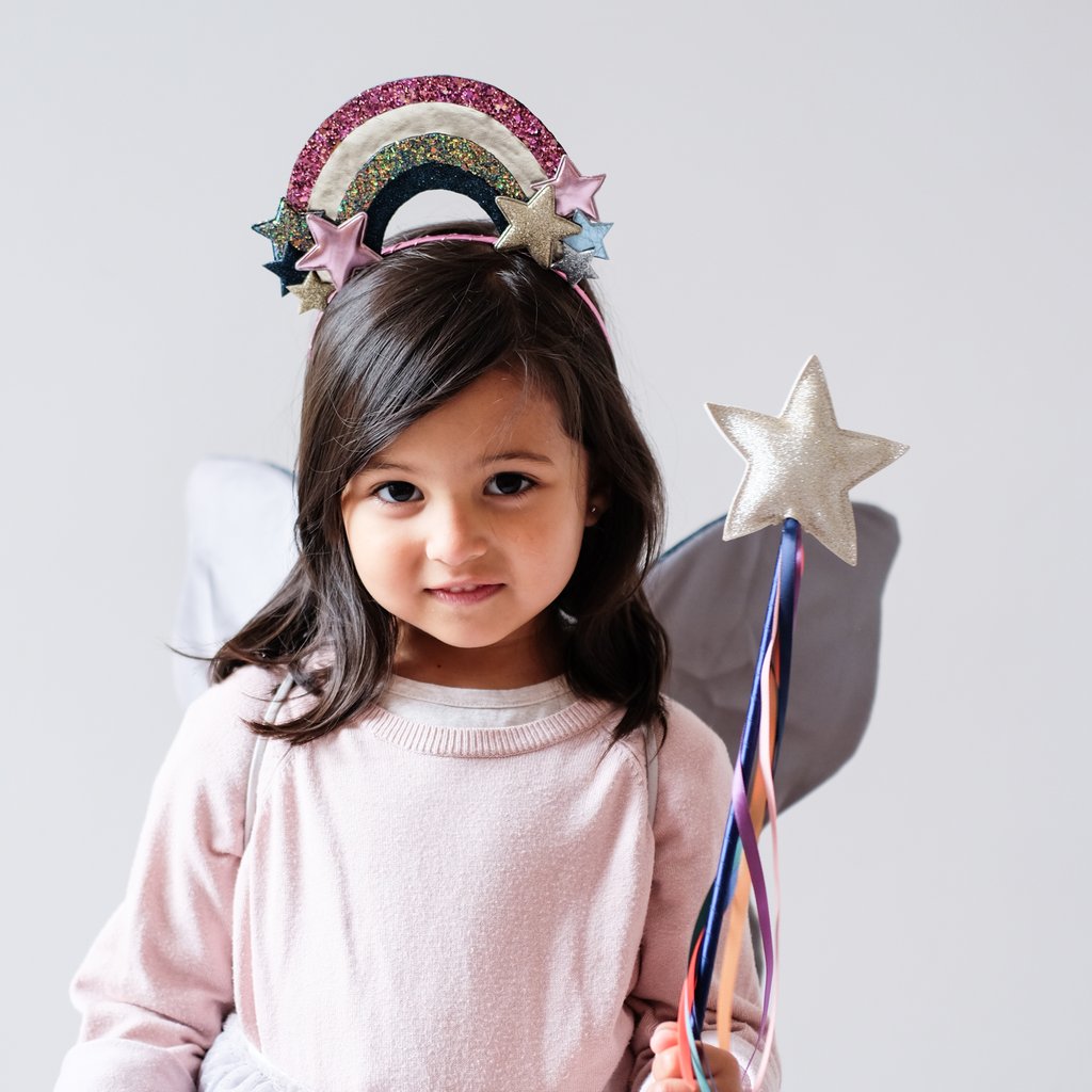 Rainbow Ribbon Wand from Mimi & Lula for kids