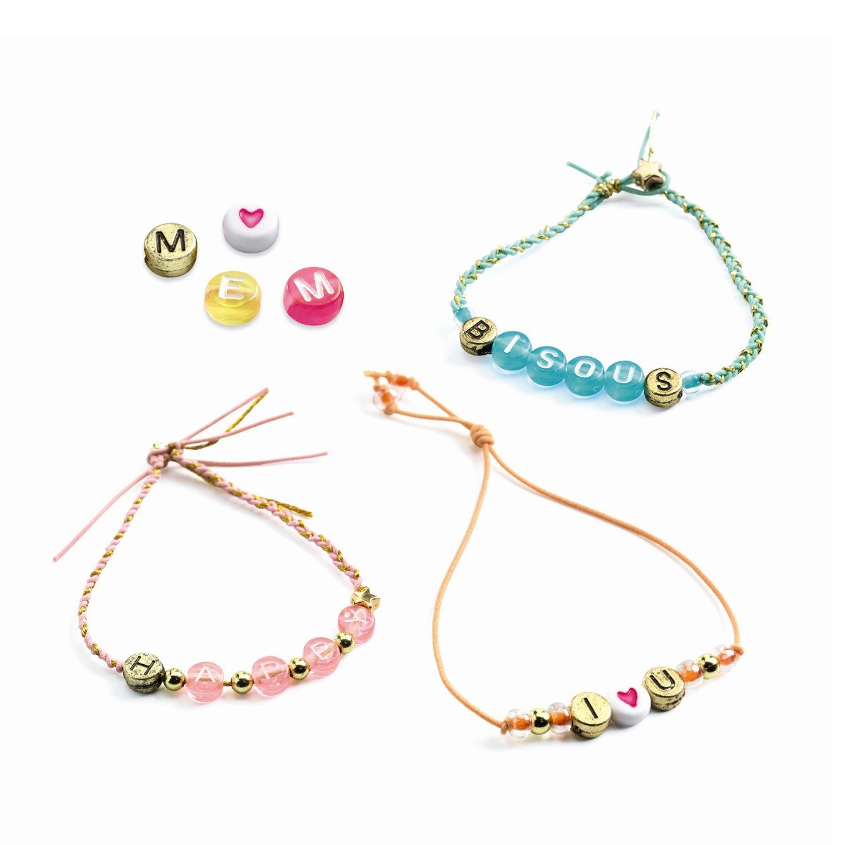 Djeco Jewelry Alphabet beads