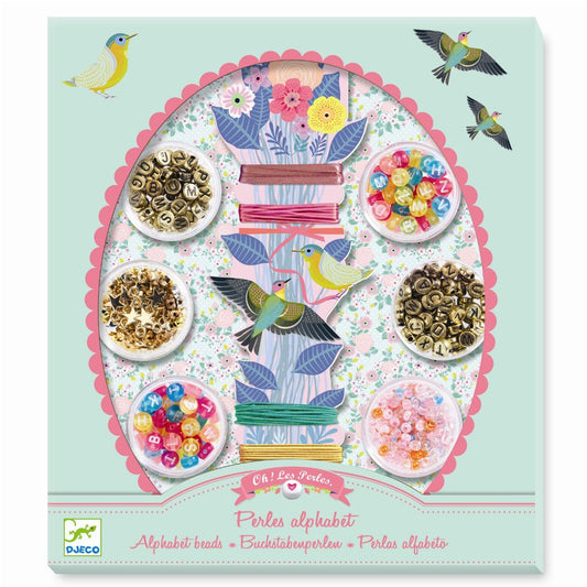 Djeco Jewelry Alphabet beads