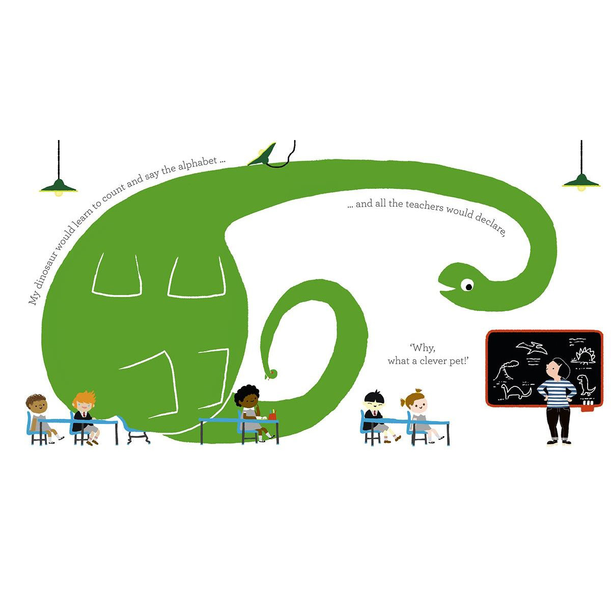 If I Had A Dinosaur Board Book for kids/children
