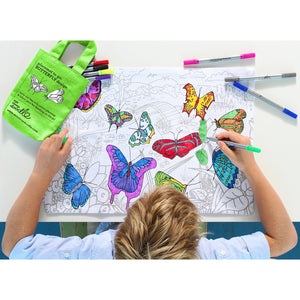 Eat Sleep Doodle Butterfly Placemat