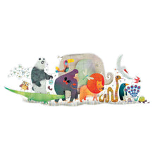 Load image into Gallery viewer, Djeco Giant Animal Parade Puzzle 36pcs