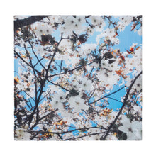 Load image into Gallery viewer, A.T London Blue Cherry Blossom Ninja Scarf