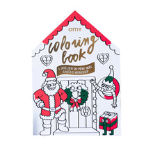 Load image into Gallery viewer, Omy Santa&#39;s Workshop Colouring Book