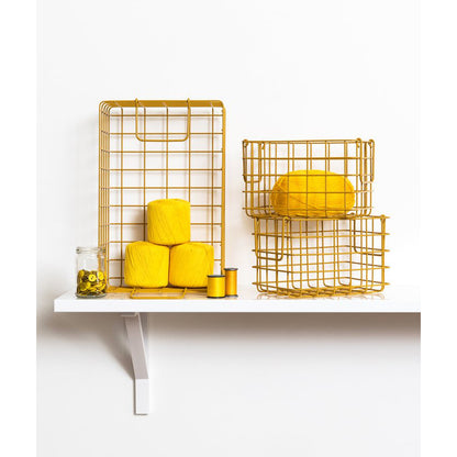 Mustard Made Baskets in Mustard