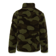 Load image into Gallery viewer, AO76 Camo Teddy Zip-Up