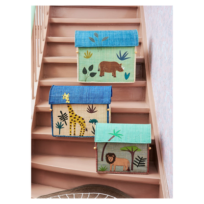 RICE Toy Basket Jungle Theme