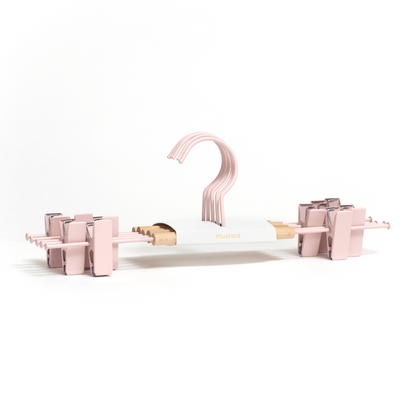 Mustard Made Adult Clip Hanger in Blush
