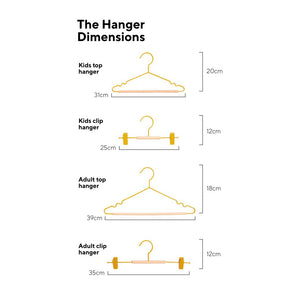 Mustard Made Clip Hanger in Mustard