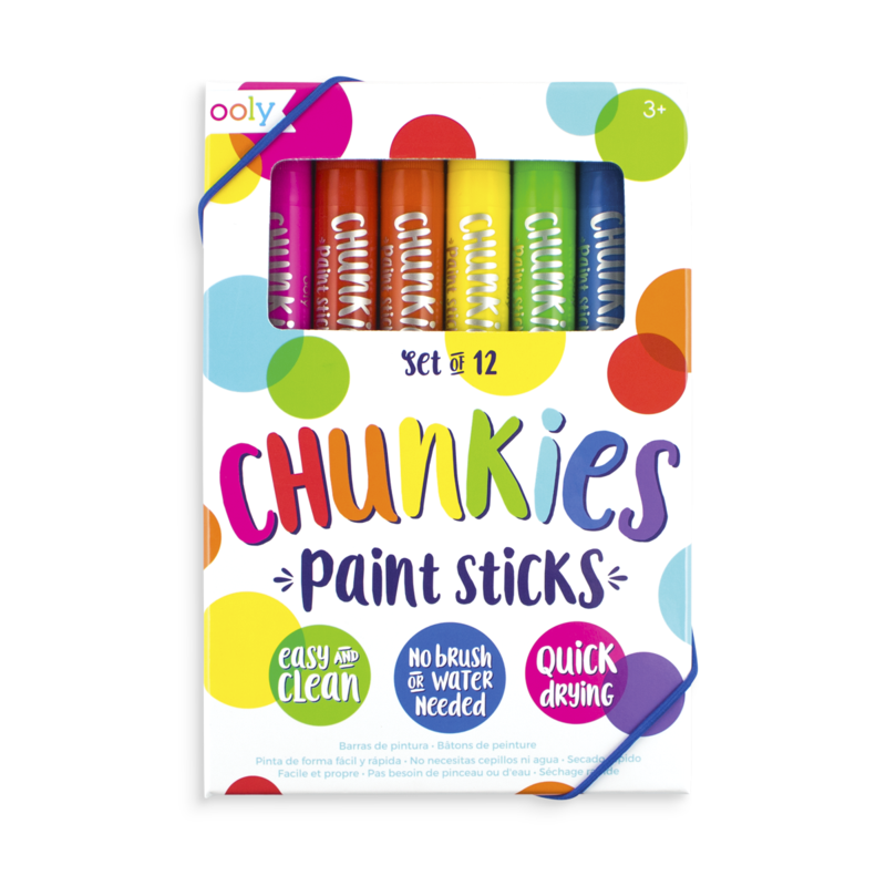 OOLY Chunkies Paint Sticks - Set of 12