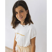 Load image into Gallery viewer, Amour T-Shirt in the colour ecru/white for toddlers and kids/children from Búho