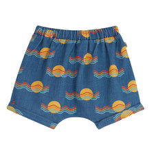 Load image into Gallery viewer, The Bonnie Mob Coachella Rainbow Sunset Shorts