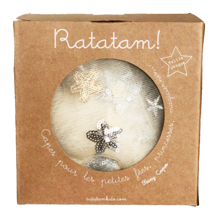 Ratatam Gold Embroidery Fairy Cape