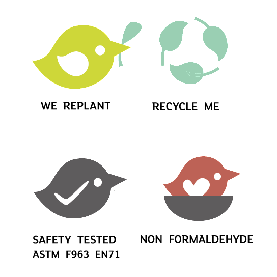 eco-friendly sustainable wooden tea set in pink for kids from tender leaf toys