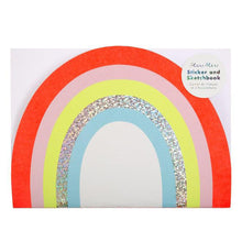 Load image into Gallery viewer, Meri Meri Rainbow Sticker &amp; Sketchbook