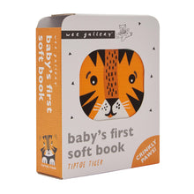 Load image into Gallery viewer, wee gallery TIP TOE TIGER - BABY&#39;S FIRST SOFT BOOK