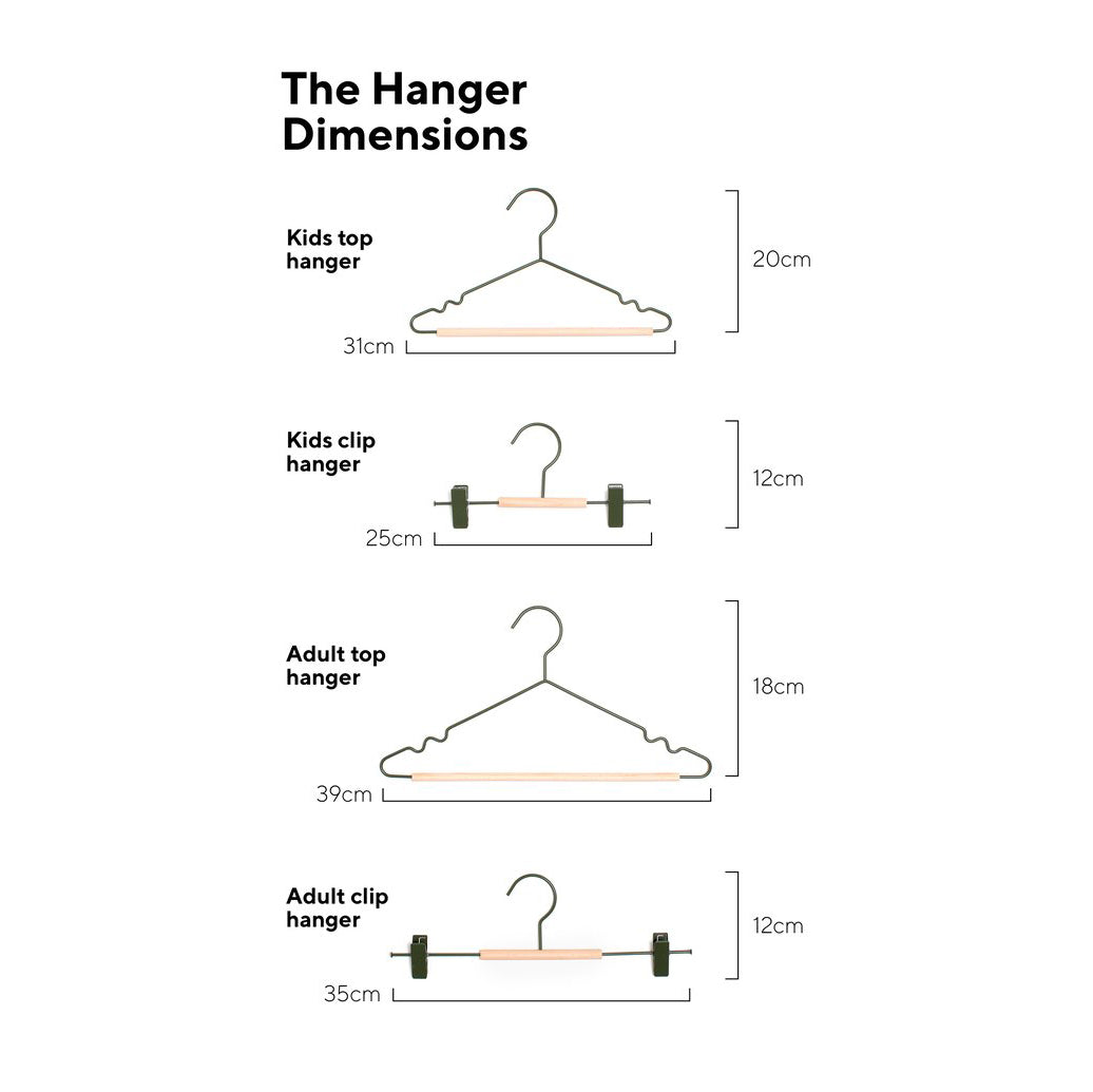 Mustard Made Kids Top Hanger in Olive