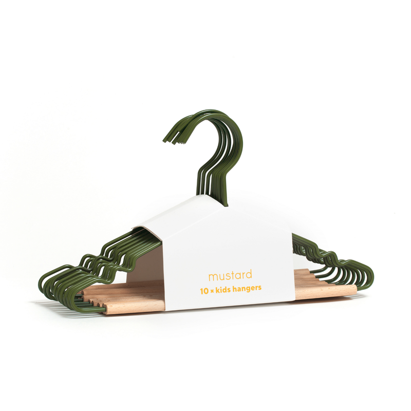 Mustard Made Kids Top Hanger in Olive