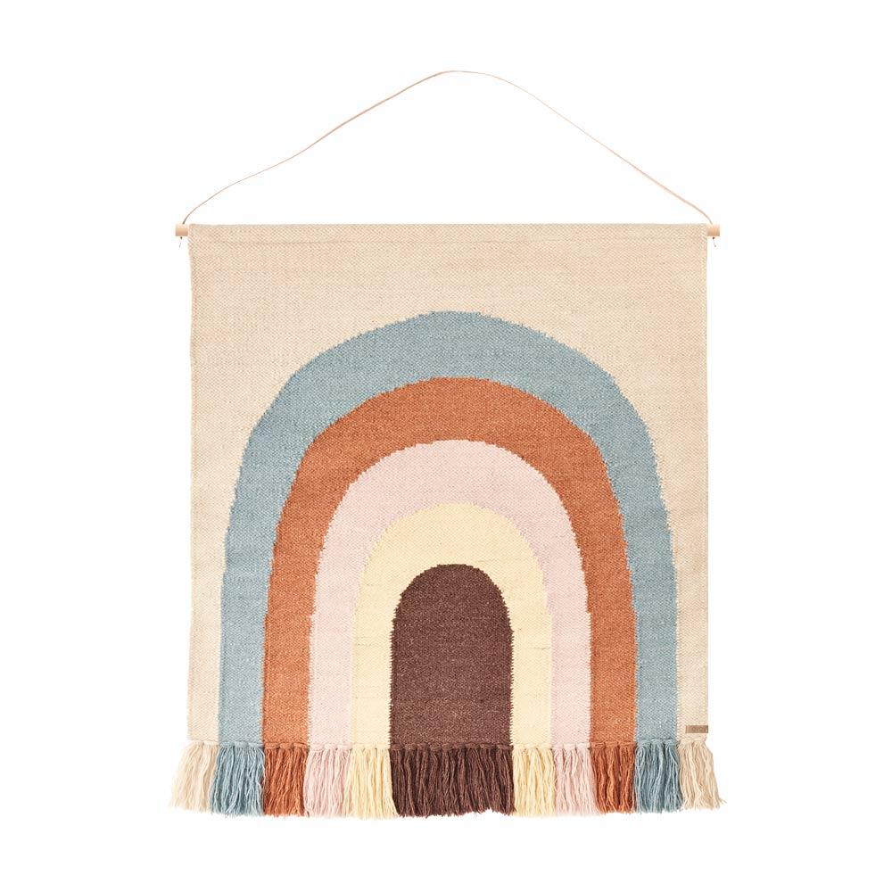 OYOY Follow The Rainbow Wall Rug