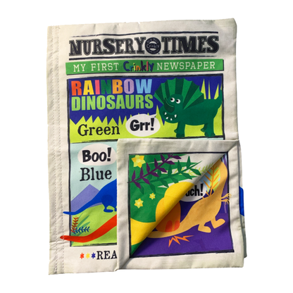 Jo & Nic's Crinkly Books - Rainbow Dinosaur