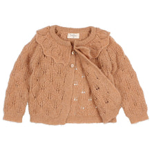 Load image into Gallery viewer, Búho BB/Baby Boho Cardigan in the colour LATTE/light brown