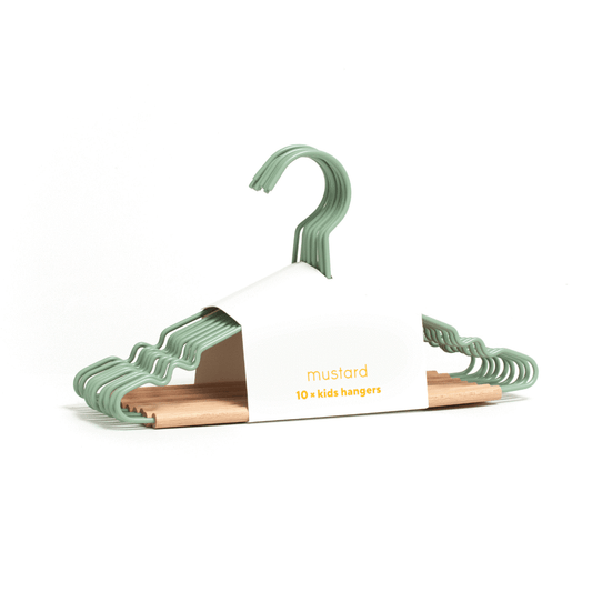 Mustard Top Hanger in Sage