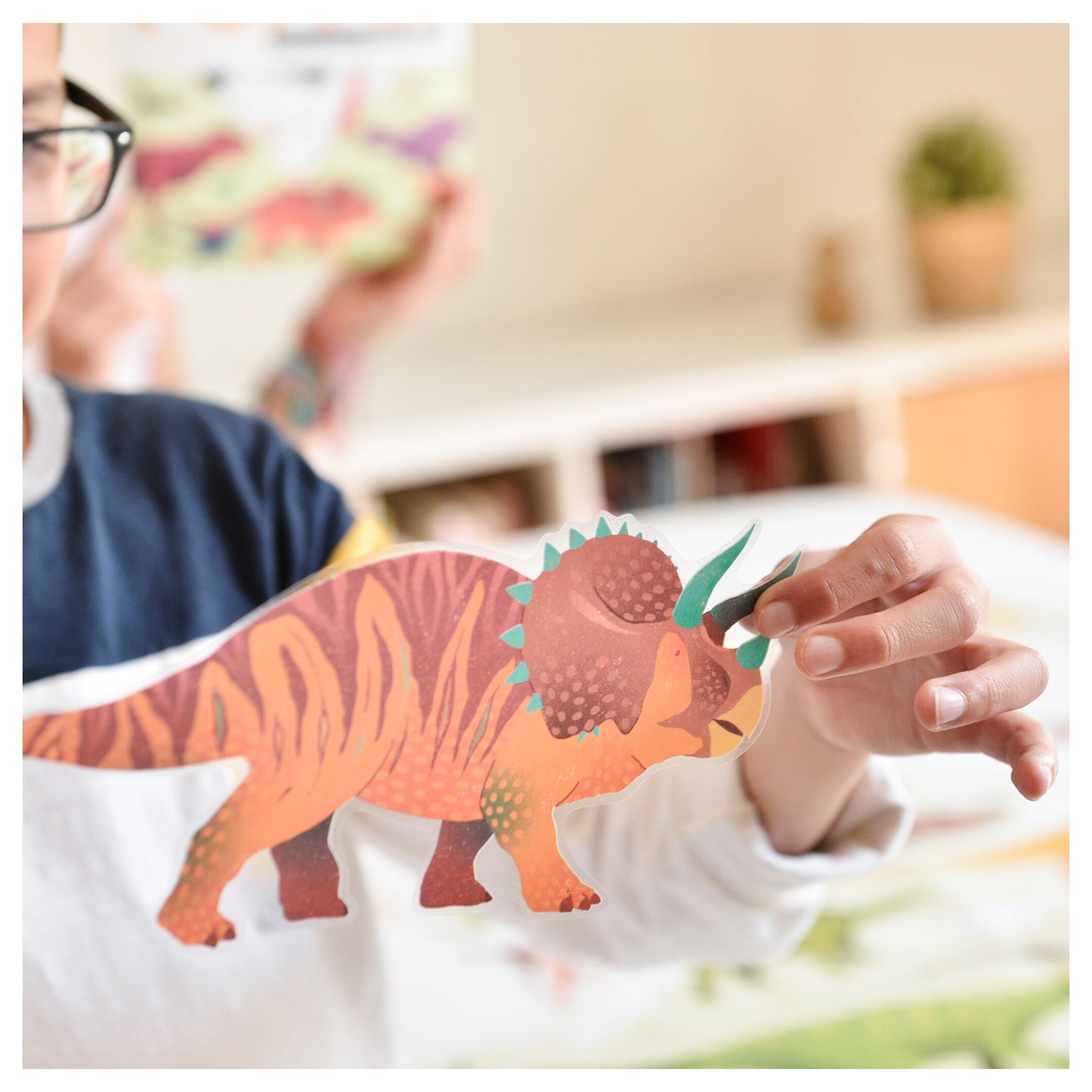 Poppik Discovery Sticker Poster Dinosaurs