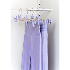 Mustard Made Adult Clip Hanger in Lilac