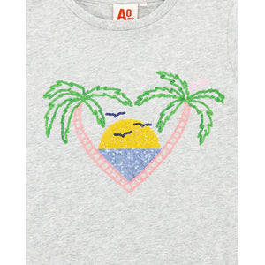 AO76 Amy T-Shirt Island for girls