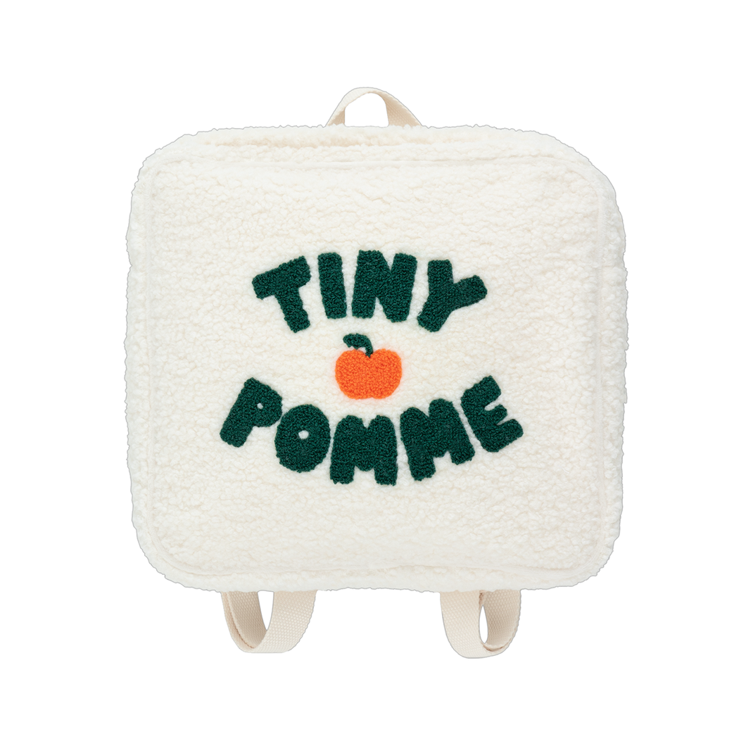 Tiny Cottons Tiny Pomme Sherpa Toddler Backpack