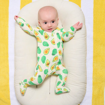 The Bonnie Mob Brighton Zip Front Playsuit for babies