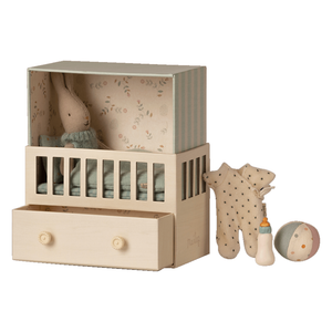Maileg Baby Room With Micro Rabbit for kids/children