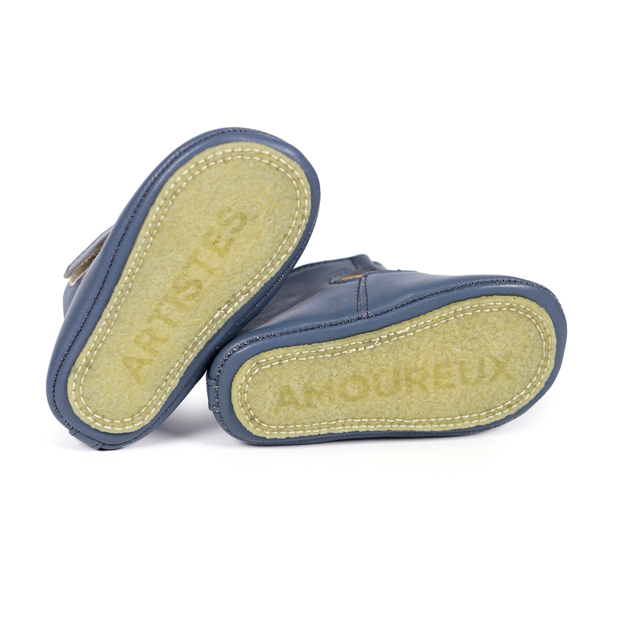 style b baby shoes/slippers with a flexible sole suitable for pre-walking to protect and strengthen the feet from craie studio for newborns, babies and toddlers