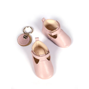 Craie Studio Style B Baby Shoes in Rose/pink for newborns, babies and toddlers