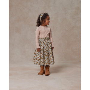 Rylee + Cru Tiered Midi Skirt for toddlers and kids