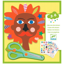 Load image into Gallery viewer, Djeco Create With Stickers - Hairdresser