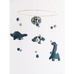 Baby mobile with dinosaurs from Fiona Walker England