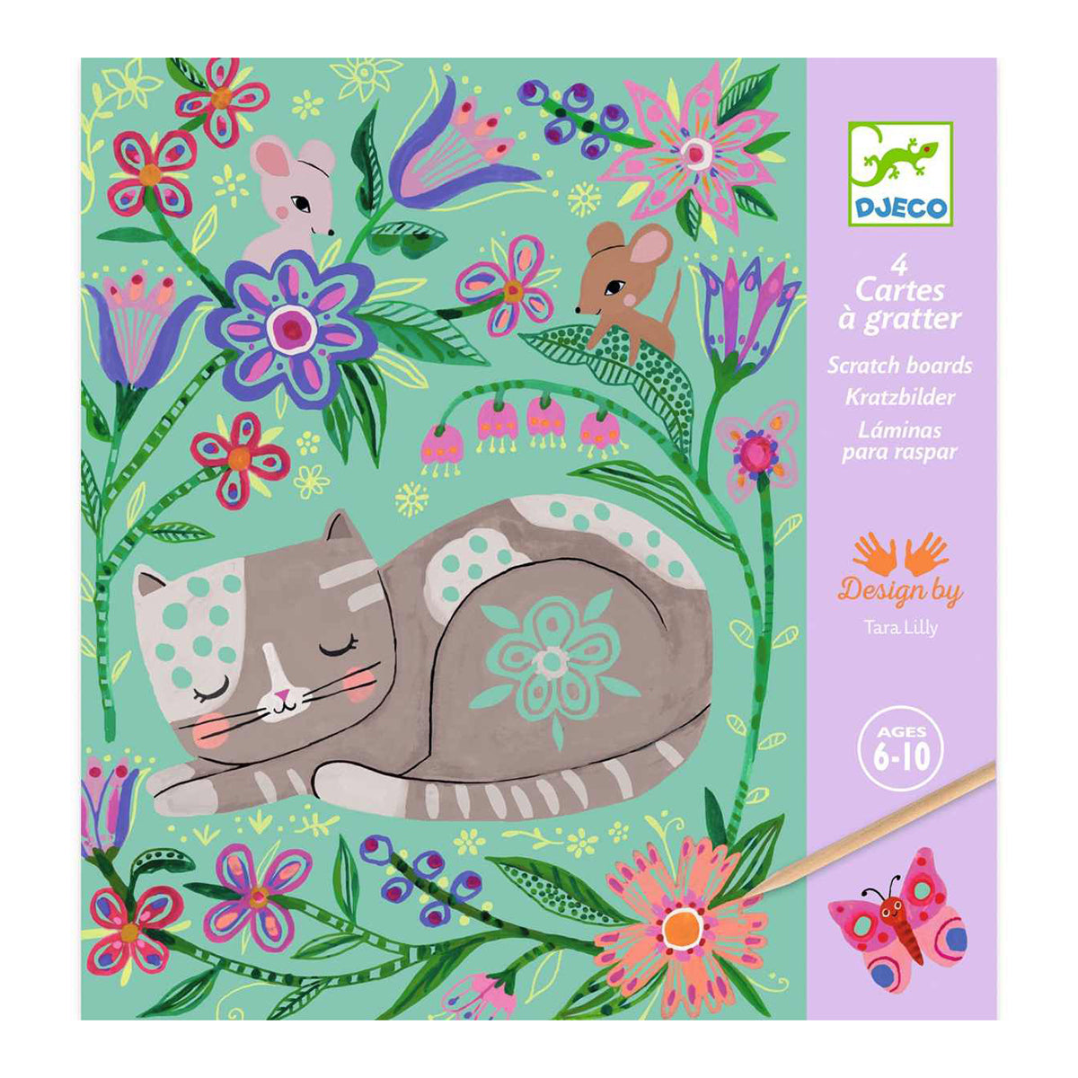 Djeco Scratch Card - Encounters