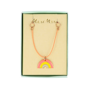 Meri Meri Enamel Rainbow Necklace