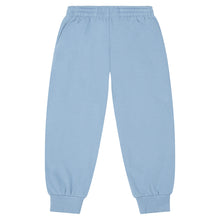 Load image into Gallery viewer, Hundred Pieces Joggers in light blue with wide legs, close-fitting at ankles and elasticated waist for toddlers, kids/children and teens/teenagers