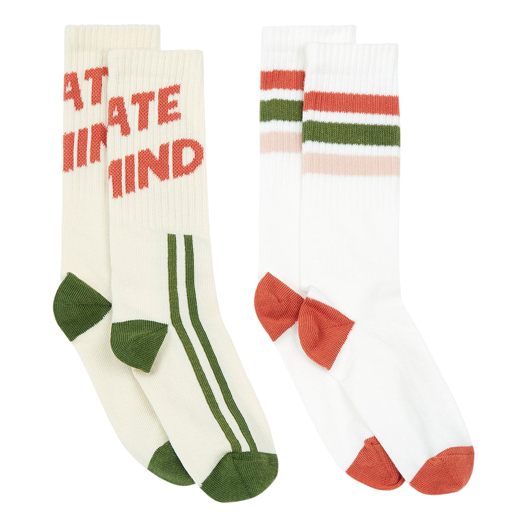 Hundred Pieces 2 Pairs of Socks - State of Mind & Outsiders