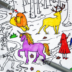 Eat Sleep Doodle Placemat - Fairy Tales & Legends for everyday playing