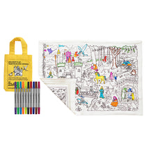Load image into Gallery viewer, Eat Sleep Doodle Placemat - Fairy Tales &amp; Legends for boys/girls