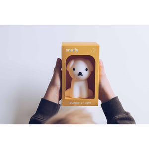 white dog led light snuffy bundle of light for kids/children, toddlers, babies from mr maria