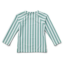 Load image into Gallery viewer, Liewood Noah Swim Tee in colour stripe: peppermint/white for babies, toddlers, kids