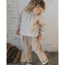 Load image into Gallery viewer, romance pants/trousers made in spain with spanish fabric made out of 100% cotton from búho for kids/children