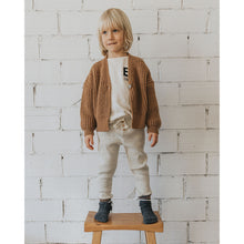 Load image into Gallery viewer, Warm and comfortable soft knitted cardigan from búho for kids/children
