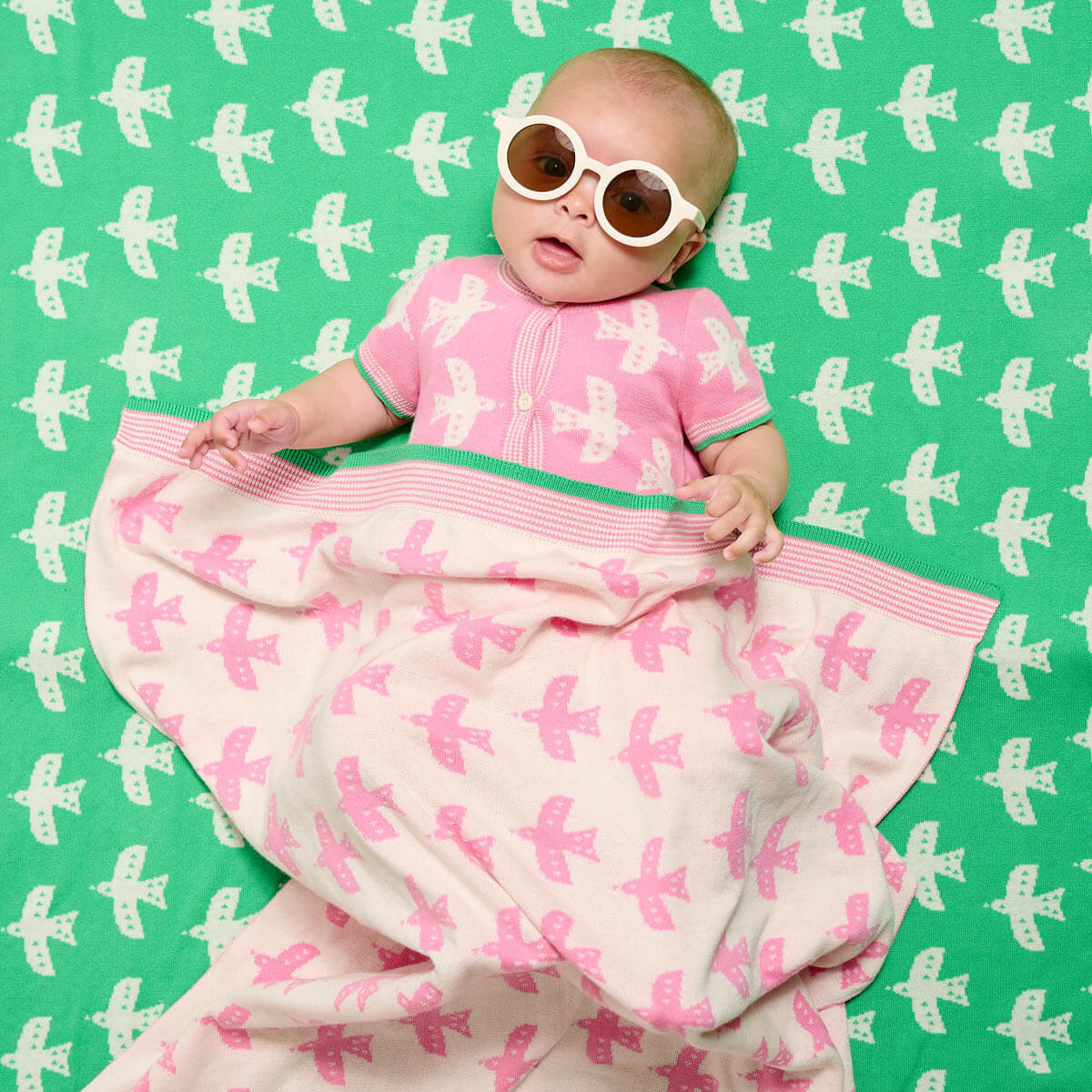 The Bonnie Mob Polperro Shorty Shorty Playsuit organic cotton