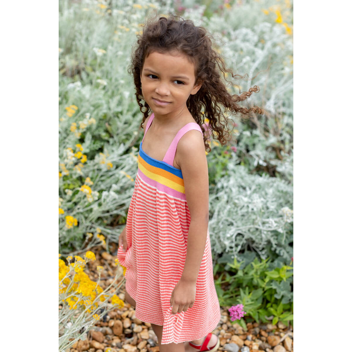 The Bonnie Mob Poole Knitted Dress organic cotton
